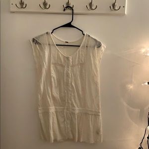 Free People Lace Blouse